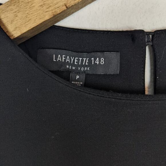 Lafayette 148 New York Black Bloussant Dress Size XS - Picture 5 of 8